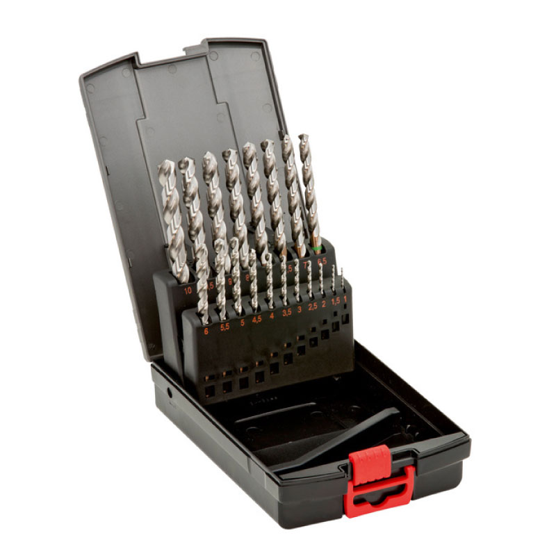 WURTH ZEBRA TWIST DRILL BIT ASSORTMENT HSCO DIN 338 TYPE RN OXIDEWURTH