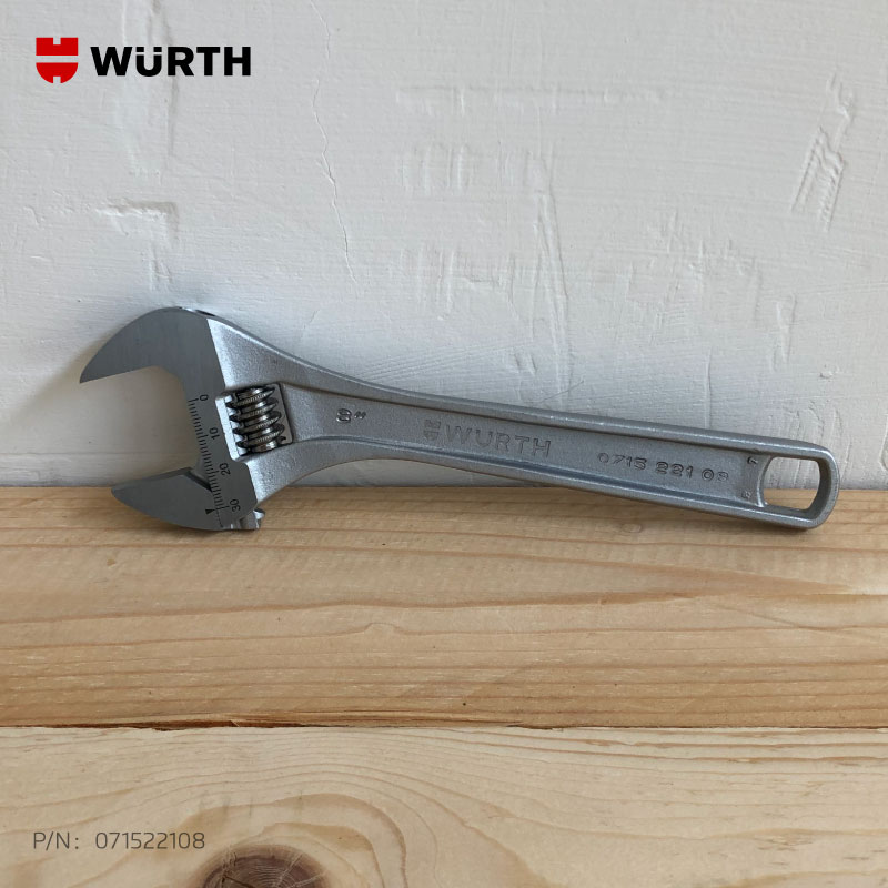 WURTH ADJUSTABLE OPENEND WRENCHWURTH伍尔特朗诚工业技术