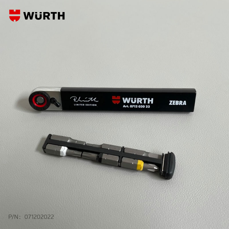 WURTH BIT RATCHET 1/4 INCH Reinhold Würth SIGN LIMITED EDITION 2022